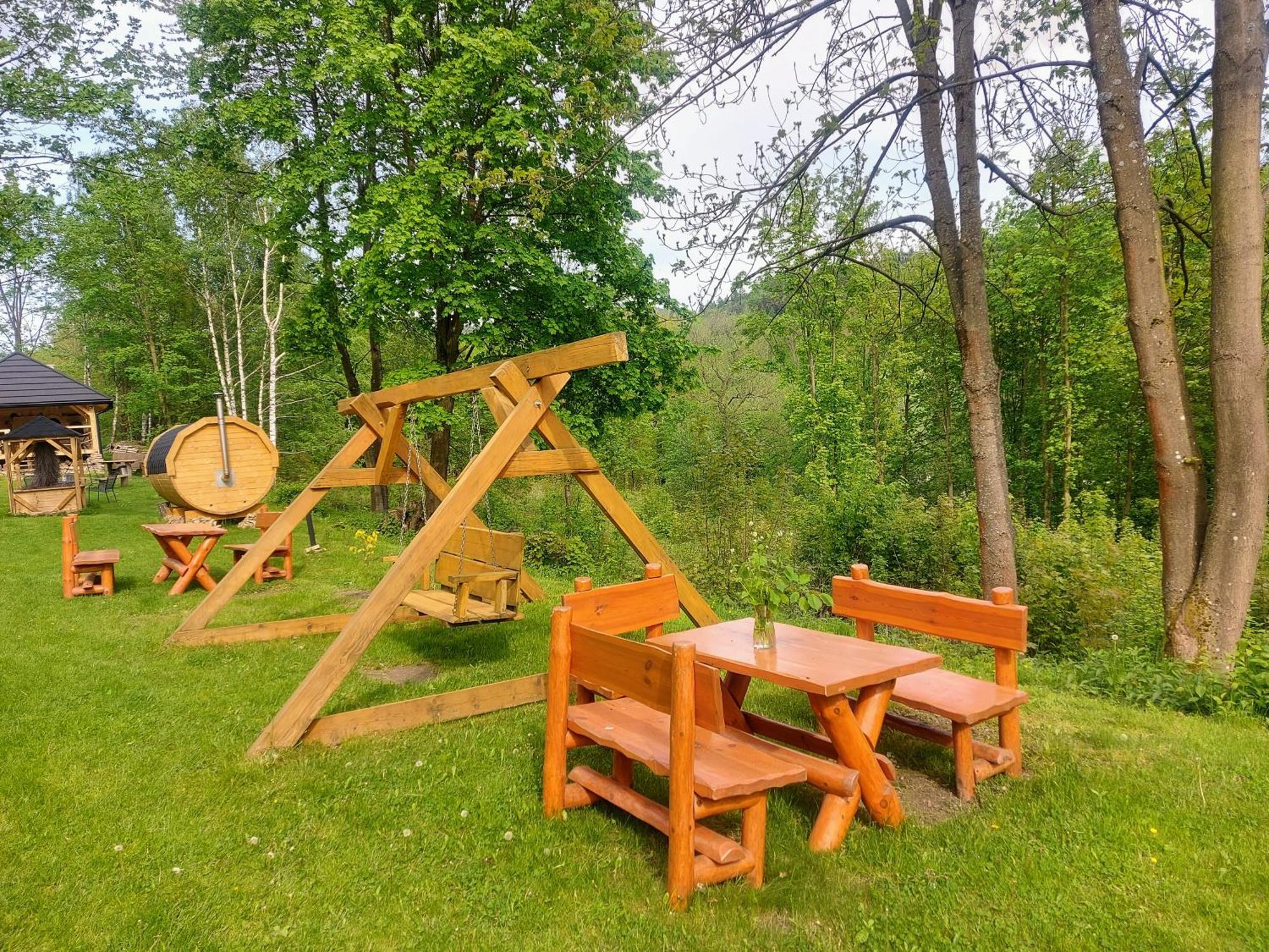 Lądek-Zdrój Osada Sudeckaヴィラ エクステリア 写真